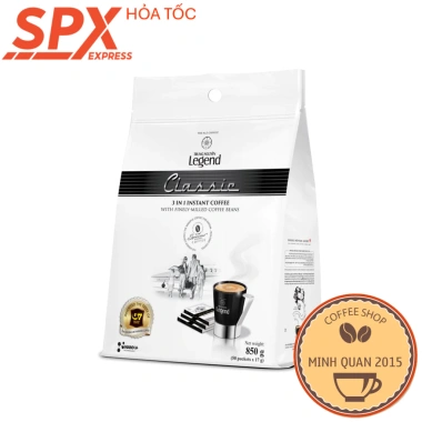Cà Phê Sữa Trung Nguyên Legend Classic 50 gói - Đậm đà, giá chỉ 205.000 VND