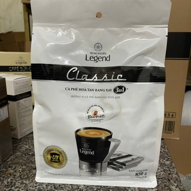 Cà Phê Sữa Trung Nguyên Legend Classic 50 gói - Đậm đà, giá chỉ 205.000 VND