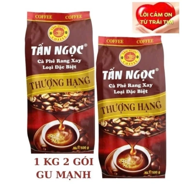 Cà Phê Tấn Ngọc Thượng Hạng Moka Ban Mê Thuột 1KG - Gu Mạnh Vị Đậm, Rang Xay Pha Phin | Gilman Home 10