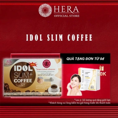 Cà Phê Thái Lan Garcia Cafe Idol Slimming 10 Gói - Giảm Béo, Chuyển Hóa Mỡ, 185.000₫