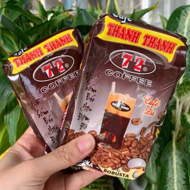 Cà Phê Thanh Thanh Rang Xay Pha Phin - Thơm Béo Sánh Đậm, Giá Ưu Đãi 64.000₫ 5