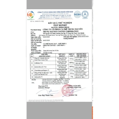 Cà phê Trung Nguyên Chế Phin 1-2-3-4-5 gói 500g - Hương thơm đậm, giá ưu đãi 160.000₫