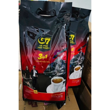 Cà phê Trung Nguyên G7 3in1 - Bịch 100 sticks 16gr, giá ưu đãi 365.000 VND 5