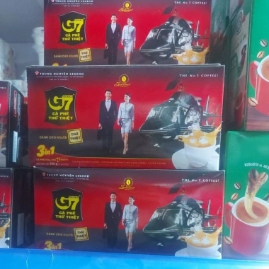 Cà Phê Trung Nguyên G7 3in1 Hộp 288g (16g x18) - Tiện lợi, thơm ngon, Giá 82.600₫