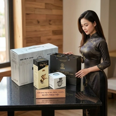 Cà phê Trung Nguyên Hộp Quà Sáng Tạo 8 - Tặng Kèm Phin, Giảm Giá 700.000 VND 2