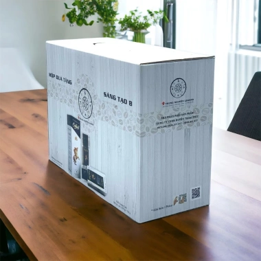 Cà phê Trung Nguyên Hộp Quà Sáng Tạo 8 - Tặng Kèm Phin, Giảm Giá 700.000 VND 6