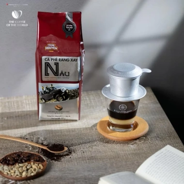 Cà Phê Trung Nguyên Sức Sống Nâu 500g - 15 gói, giảm 18%, hương vị đậm đà, tăng năng lượng