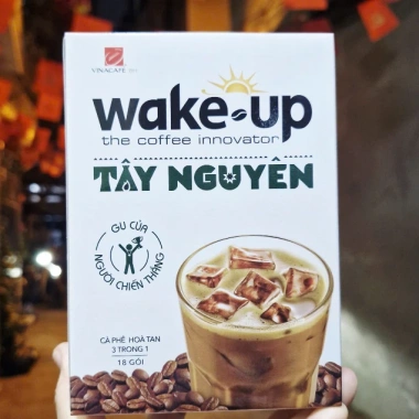 Cà Phê Wake Up Sài Gòn 456g (24x19g) & Tây Nguyên 288g (18x16g) - Giá ưu đãi 68.600 VND 9