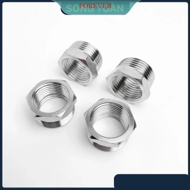 Cà Rá Inox 21-27-34 Nối Ren Trong Ngoài Hợp Kim Inox Bóng 201 Giá chỉ 20.000đ