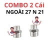 Cà rá răng 21mm ren 1/2, tất cả ren 1/2 21-20mm, giá chỉ 19.260 VND, giảm mạnh 12