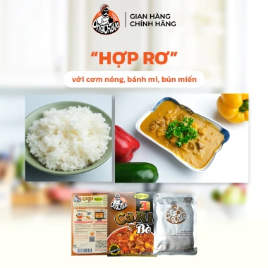 Cà Ri 3 Phút Vị Bò Không Cay Ông Chà 200gr - Hàng Chính Hãng, Giá Ưu Đãi 37k 3