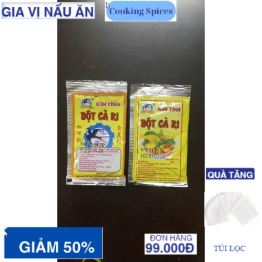 Cà ri Bơ Kim Tinh Phi Yến 3g - 3 gói, hương vị thơm ngon, giảm còn 7.000 đồng Cà ri Bơ Kim Tinh Phi Yến 3g - 3 gói, hương vị thơm ngon, giảm còn 7.000 đồng