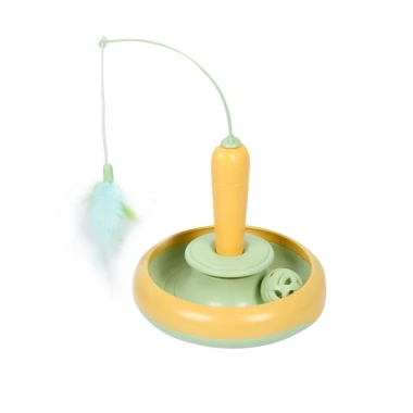 Cà Rốt Teasing Mèo Dính Đồ Chơi Xoay 360°, 3 Cách Chơi Bóng- Giá Ưu Đãi 422.116₫ 10