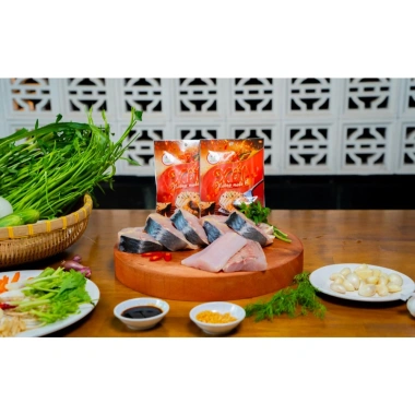 Cá Tầm Nga thịt trắng 400gr đã sơ chế - Giá ưu đãi 145k, giao nhanh TP.HCM