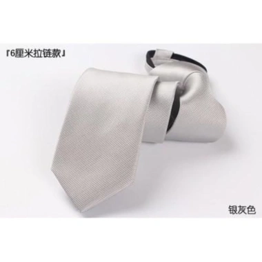 Cà vạt 6CM đa màu Hồng-Đen-Xanh Dương-Xám, khóa kéo, phong cách Hàn Quốc nam nữ 4 Cà vạt 6CM đa màu Hồng-Đen-Xanh Dương-Xám, khóa kéo, phong cách Hàn Quốc nam nữ 4