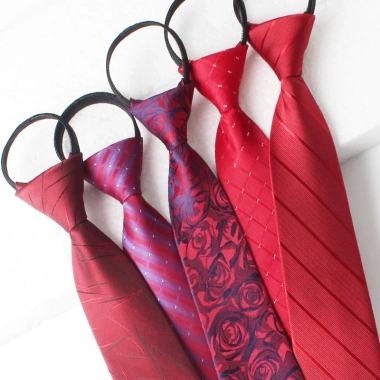 Cà vạt 8cm Burgundy Happy Groom - Đỏ lười - Phù hợp cưới và quà tặng nam nữ, giá 75.599₫ 2