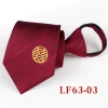Cà vạt 8cm Burgundy Happy Groom - Đỏ lười - Phù hợp cưới và quà tặng nam nữ, giá 75.599₫ 8