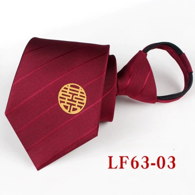 Cà vạt 8cm Burgundy Happy Groom - Đỏ lười - Phù hợp cưới và quà tặng nam nữ, giá 75.599₫ 8
