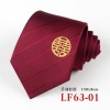 Cà vạt 8cm Burgundy Happy Groom - Đỏ lười - Phù hợp cưới và quà tặng nam nữ, giá 75.599₫ 10
