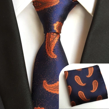 Cà vạt 8cm Hàn Quốc - Dây buộc túi vuông bộ lụa handmade nhiều màu nam polyester 2