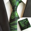 Cà vạt 8cm Hàn Quốc - Dây buộc túi vuông bộ lụa handmade nhiều màu nam polyester 3