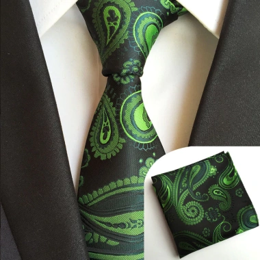 Cà vạt 8cm Hàn Quốc - Dây buộc túi vuông bộ lụa handmade nhiều màu nam polyester 3