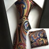 Cà vạt 8cm Hàn Quốc - Dây buộc túi vuông bộ lụa handmade nhiều màu nam polyester 5