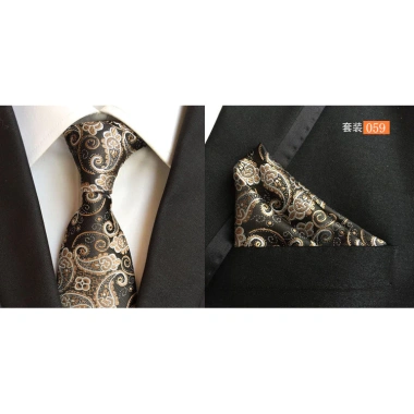 Cà vạt 8cm Hàn Quốc - Dây buộc túi vuông bộ lụa handmade nhiều màu nam polyester 9