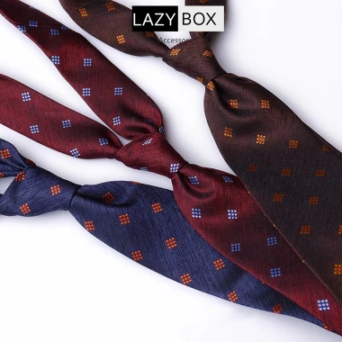 Cà vạt Anchor Bean Dots Polysilk 8cm sang trọng cho tiệc cưới, đám hỏi - Giá ưu đãi 175.000₫ 7