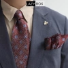 Cà vạt Anchor Bean Dots Polysilk 8cm sang trọng cho tiệc cưới, đám hỏi - Giá ưu đãi 175.000₫ 8