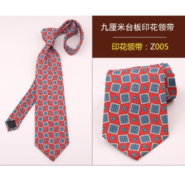 Cà vạt bản rộng 9cm in họa tiết bàn tay phong cách Hong Kong thời trang nam giá ưu đãi 10