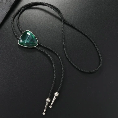 Cà vạt bolo da dây, đá tam giác, Tây lịch lãm, sự kiện doanh nghiệp, giảm 21%