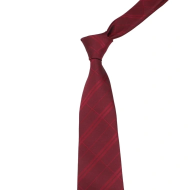 Cà vạt đỏ Zonfaz 8cm - Sọc paisley hoa lụa, chắc chắn, thời trang, 68.364₫ 3