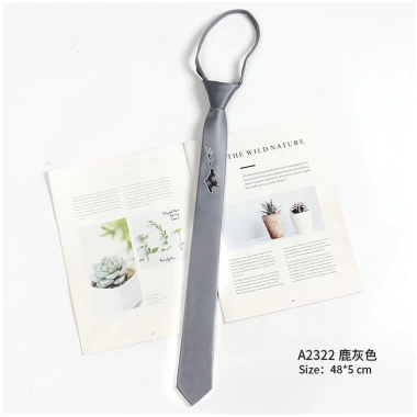 Cà vạt đồng phục kẻ sọc caro phong cách Nhật Bản cổ điển cho nam nữ - 82.088₫