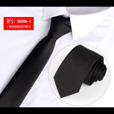 Cà vạt EFAN bản hẹp 6CM xanh navy, đen, trắng - thời trang lịch lãm, giảm 18% 6