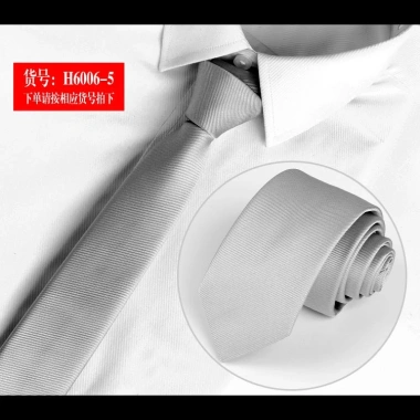 Cà vạt EFAN bản hẹp 6CM xanh navy, đen, trắng - thời trang lịch lãm, giảm 18% 10