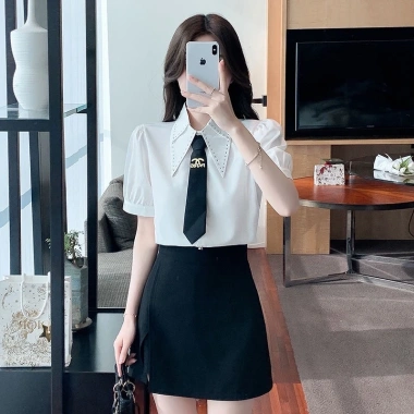 Cà vạt Hàn Quốc thời trang, phong cách hiện đại, giảm giá 20% chỉ 70.000₫ 4
