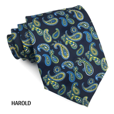 Cà vạt Harold Paisley 10cm - Chống nhăn, chống bụi, thời trang cao cấp, giảm giá 250.000đ