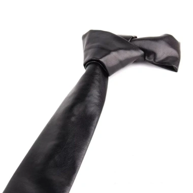 Cà vạt HYCEO JK da PU 5,5cm rộng - Retro cổ điển màu trơn, đa năng, thắt lưng hẹp Unisex, giảm 141.480₫