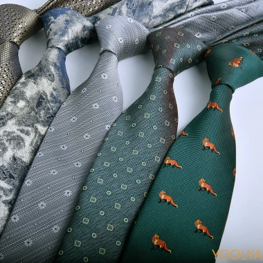 Cà Vạt Jacquard Nam Cổ Hoa Sóc - Phù hợp đám cưới & đảng, giá ưu đãi 113.400₫