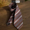 Cà vạt kẻ nâu 8CM cao cấp trơn - Quà tặng công sở Sartorial Guys, giảm giá 160.000₫ 3