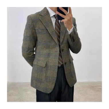 Cà vạt kẻ nâu 8CM cao cấp trơn - Quà tặng công sở Sartorial Guys, giảm giá 160.000₫ 8