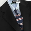 Cà vạt len nam 6cm chấm bi kẻ - Công sở Sartorial Guys, giảm còn 99.000₫ 3