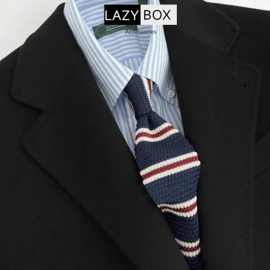 Cà vạt len nam 6cm chấm bi kẻ - Công sở Sartorial Guys, giảm còn 99.000₫ 3
