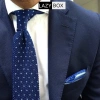 Cà vạt len nam 6cm chấm bi kẻ - Công sở Sartorial Guys, giảm còn 99.000₫ 5