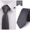 Cà vạt lụa trơn cao cấp bản nhỏ 6cm - Giá ưu đãi 120.000 VNĐ, chất liệu mượt mà, phong cách lịch lãm 3