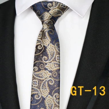 Cà vạt nam 6cm Skinny Silk Pokal Dots sang trọng, giá ưu đãi 115.560 VND