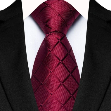 Cà vạt nam 8CM Burgundy Maroon Paisley chấm đỏ sọc doanh nhân tiệc cưới 9 Cà vạt nam 8CM Burgundy Maroon Paisley chấm đỏ sọc doanh nhân tiệc cưới 9
