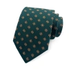 Cà vạt nam 8CM chấm bi sọc Paisley Ascot xanh lá cây - Phụ kiện tiệc kinh doanh 3