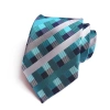 Cà vạt nam 8CM chấm bi sọc Paisley Ascot xanh lá cây - Phụ kiện tiệc kinh doanh 6